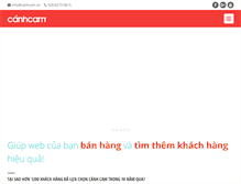 Tablet Screenshot of canhcam.vn